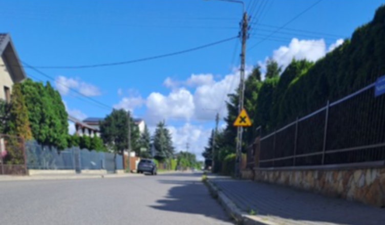 Kobyłka - Nowa organizacja ruchu - ul. Niemcewicza