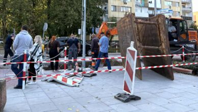 Uszkodzona nawierzchnia na ul. Fieldorfa: powiat przystępuje do naprawy we własnym zakresie