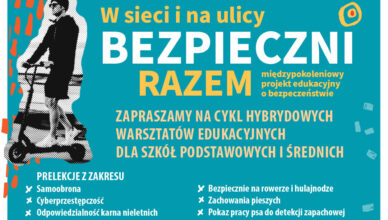 „W sieci i na ulicy bezpieczni razem”– powiatowy projekt edukacyjny dla uczniów”