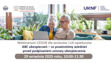 ABC ubezpieczeń - webinarium dla seniorów