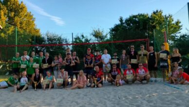 Turniej siatkówki plażowej pod patronatem Wójta Gminy Dąbrówka
