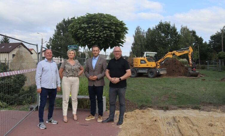 Nowa sportowa przestrzeń w Tłuszczu. Ruszyła budowa toru typu pumptrack