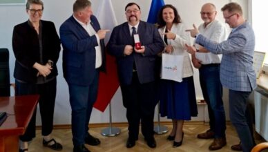 Maciej Jasiński uhonorowany za działalność kulturalną