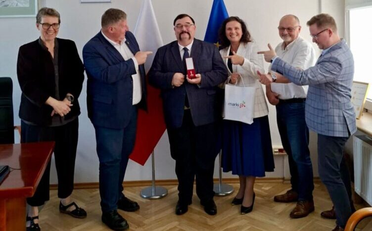 Maciej Jasiński uhonorowany za działalność kulturalną