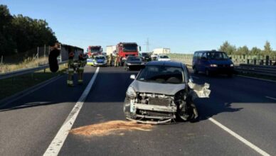 Zderzenie na trasie S8 w Markach. Utrudnienia i szybka interwencja służb