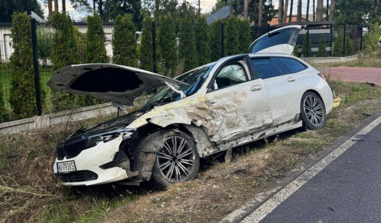 Wypadek drogowy w miejscowości Pasek. Na miejscu pracowały wszystkie służby ratunkowe