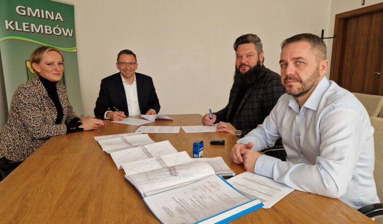 Klembów - podpisano umowę na modernizację ul. Przejazdowej w Ostrówku