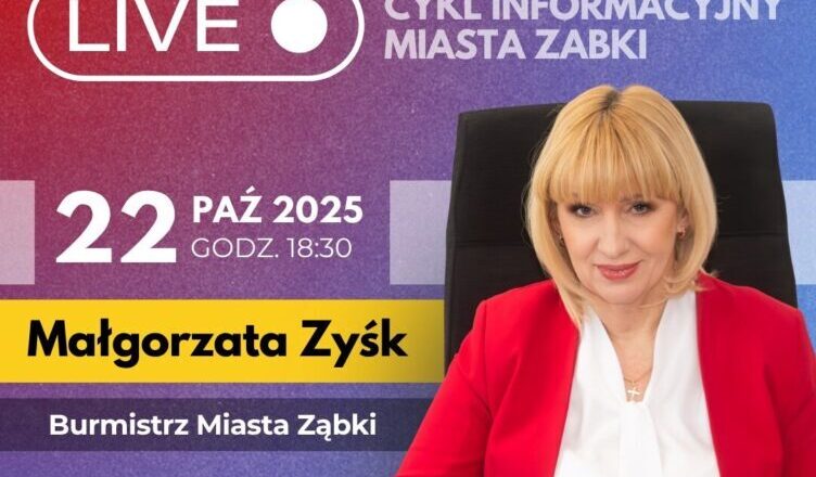 Ząbki - Spotkanie online z Burmistrzem