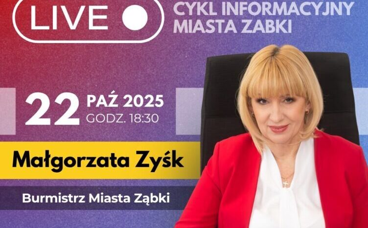 Ząbki - Spotkanie online z Burmistrzem