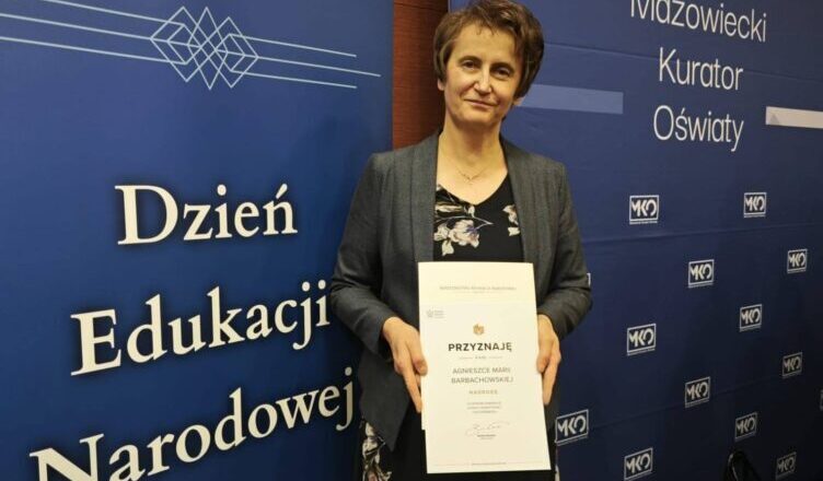 Ząbki - Nagroda Ministra Edukacji za wybitne osiągnięcia w pracy dydaktycznej i wychowawczej