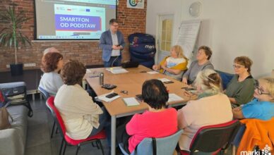 Marki - Pierwsze warsztaty "Włączamy cyfrowo Mazowsze"