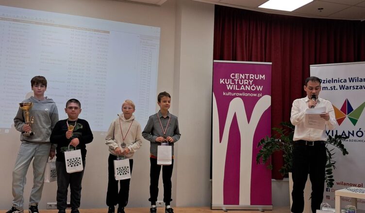 Młodzi szachiści ze Starych Grabii podbili Wilanów!