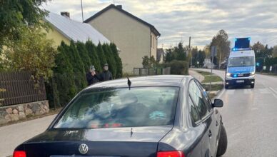 Promil alkoholu i jazda zakończona na ogrodzeniu posesji