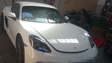 Policyjna „Kobra” odzyskała porsche warte 350 tysięcy złotych