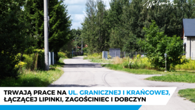 Wołomin - Trwają prace na ul. Granicznej i Krańcowej