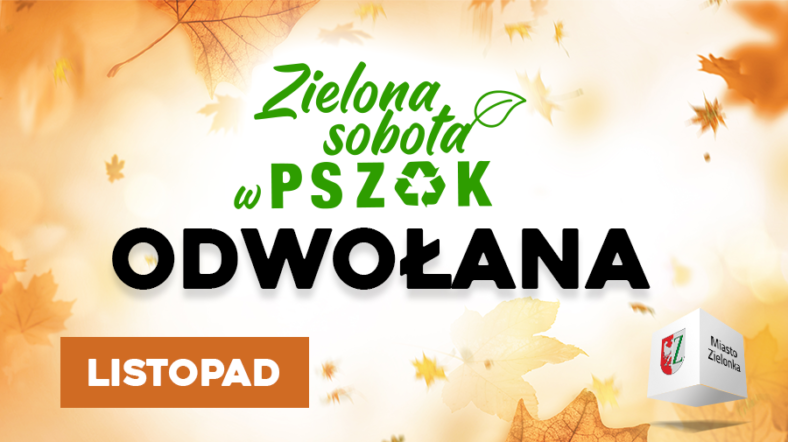 Zielonka - Listopadowa „Zielona Sobota” odwołana