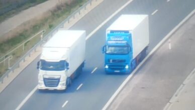 „Wyścig słoni” na A2 na celowniku drogówki