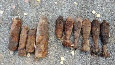 Policjanci zabezpieczyli niewybuchy z czasów II Wojny Światowej