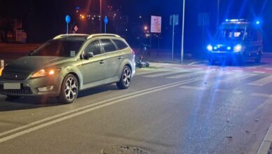 Nie ustąpiła pierwszeństwa 12-latkowi na hulajnodze - policjanci apelują o ostrożność do kierowców i użytkowników hulajnóg