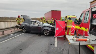 Tragiczny poranek na krajowej 50-siątce