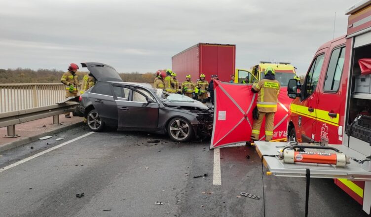 Tragiczny poranek na krajowej 50-siątce