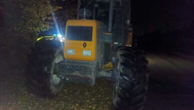 Nietrzeźwy 16-latek za kierownicą ciągnika rolniczego zatrzymany pod dyskoteką
