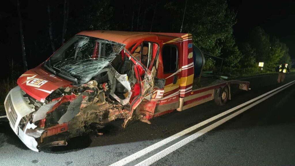 Czołówka na DK60 - 32-latek spowodował wypadek pod wpływem narkotyków