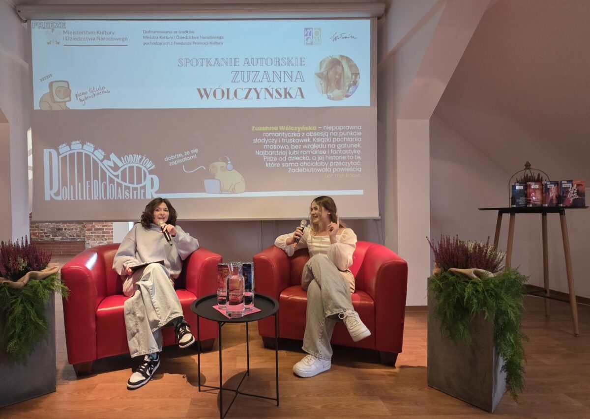 Spotkanie autorskie z Zuzanną Wólczyńską w Wołominie
