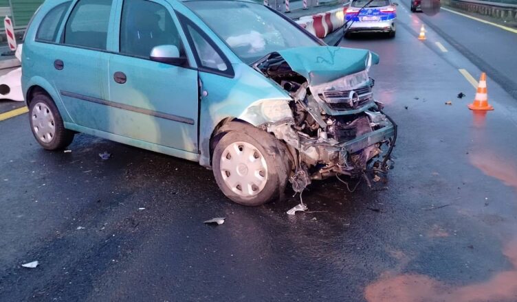 Kolejny wypadek na S7