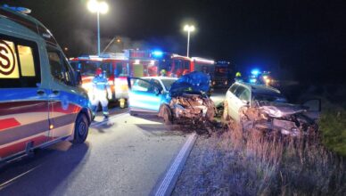 Seria wypadków na trasie ekspresowej S8