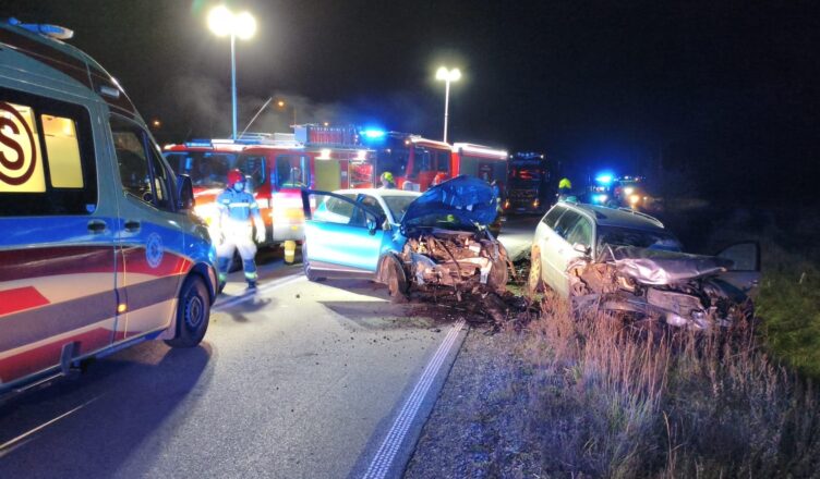 Seria wypadków na trasie ekspresowej S8