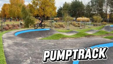 Nowy pumptrack w Tłuszczu już gotowy. Infrastruktura sportowa rośnie w siłę