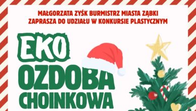 Ząbki - Konkurs plastyczny Eko-Ozdoba Choinkowa 2025