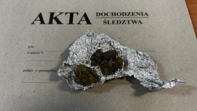 Policyjna czujność nie zwiodła, 18- latka posiadała przy sobie narkotyki