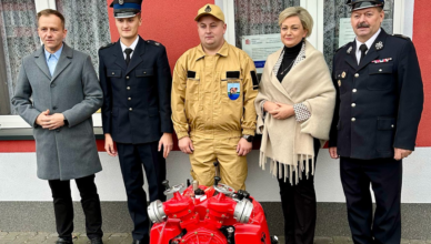 Tłuszcz - Nowoczesna motopompa dla OSP Tłuszcz