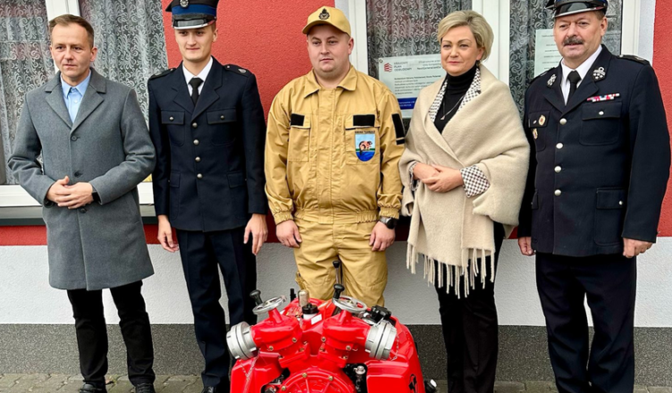 Tłuszcz - Nowoczesna motopompa dla OSP Tłuszcz