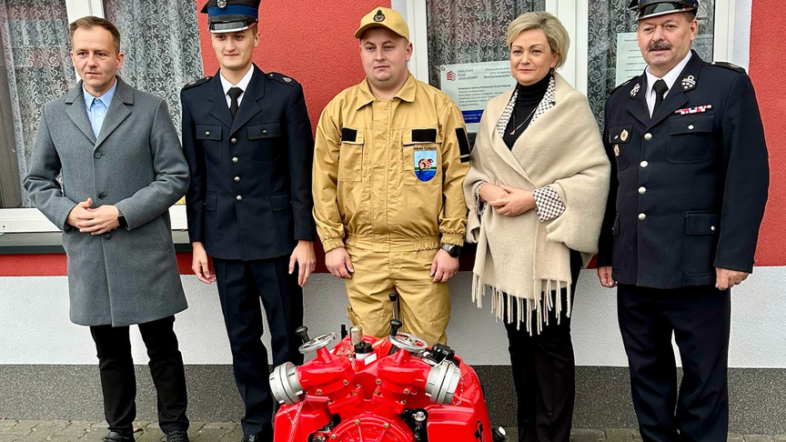 Tłuszcz - Nowoczesna motopompa dla OSP Tłuszcz