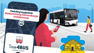 Radzymin - Time4Bus - nowy system obsługi pasażerów