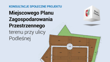 Zielonka - Konsultacje społeczne projektu Miejscowego Planu Zagospodarowania Przestrzennego dla rejonu ul. Podleśnej