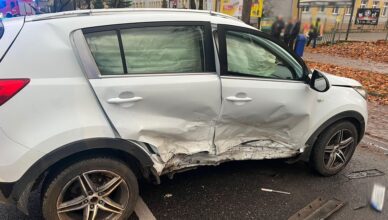 Nieustąpienie pierwszeństwa przejazdu powodem kolejnego groźnego wypadku