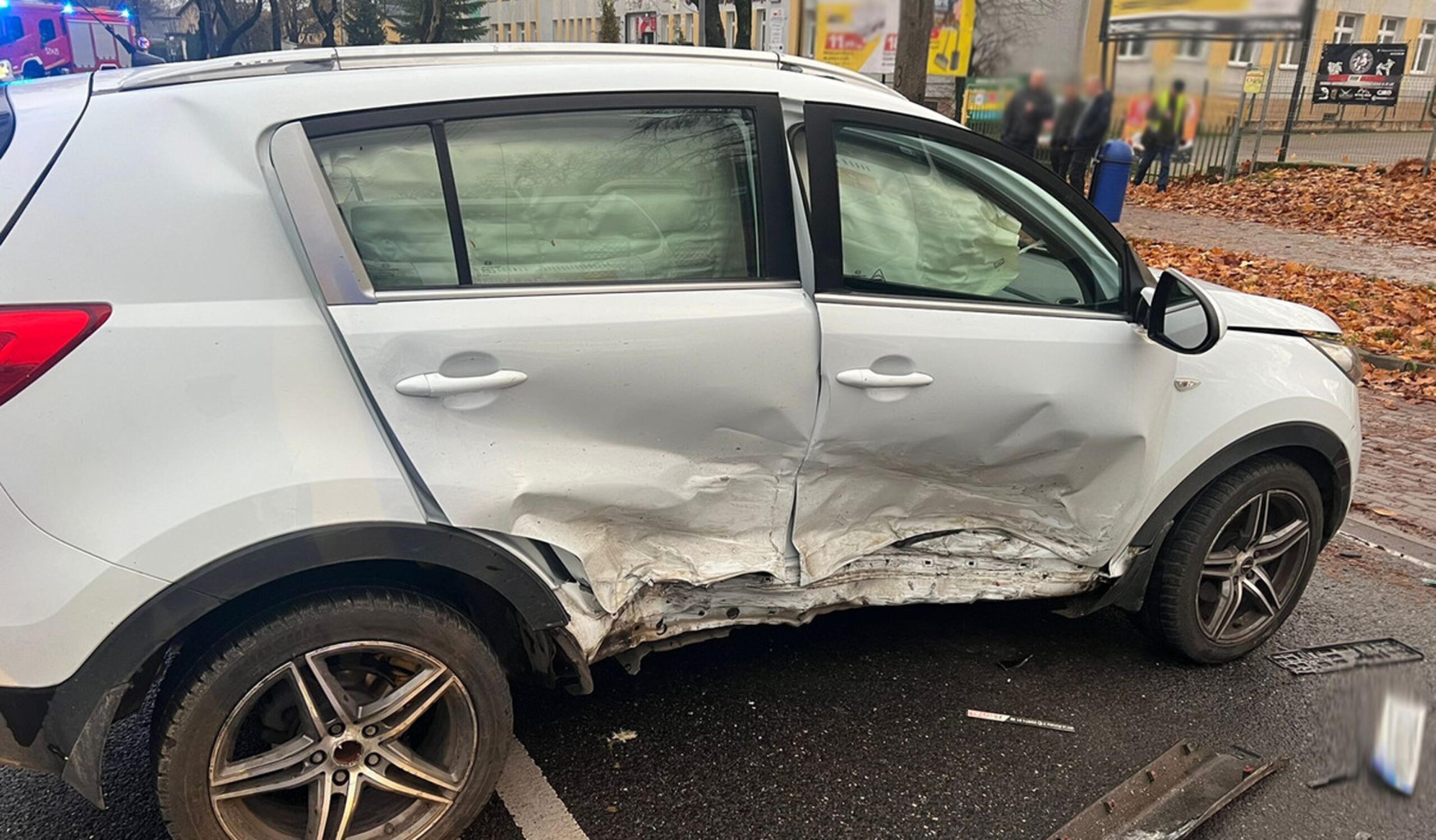 Nieustąpienie pierwszeństwa przejazdu powodem kolejnego groźnego wypadku