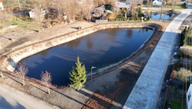 Klembów - Rekultywacja stawów retencyjnych w Tule