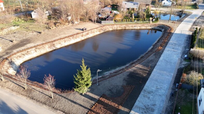 Klembów - Rekultywacja stawów retencyjnych w Tule