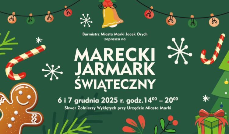 Marecki Jarmark Świąteczny 2025 – nadchodzi weekend pełen magii i wspólnego świętowania