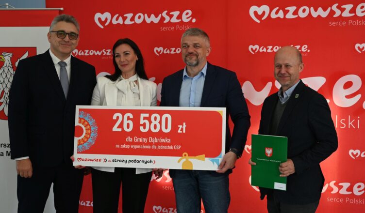 Dąbrówka - Zakup wyposażenia dla jednostki OSP