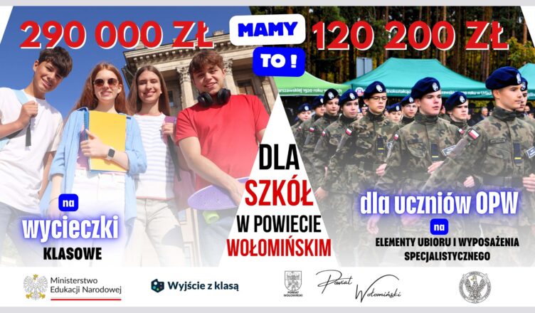 Nowe programy dla uczniów Powiatu Wołomińskiego