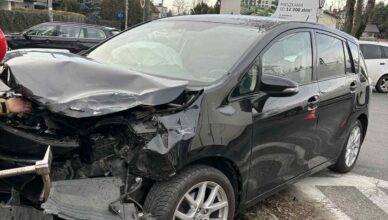 Wypadek, pożary i wyciek gazu – pracowity dzień strażaków