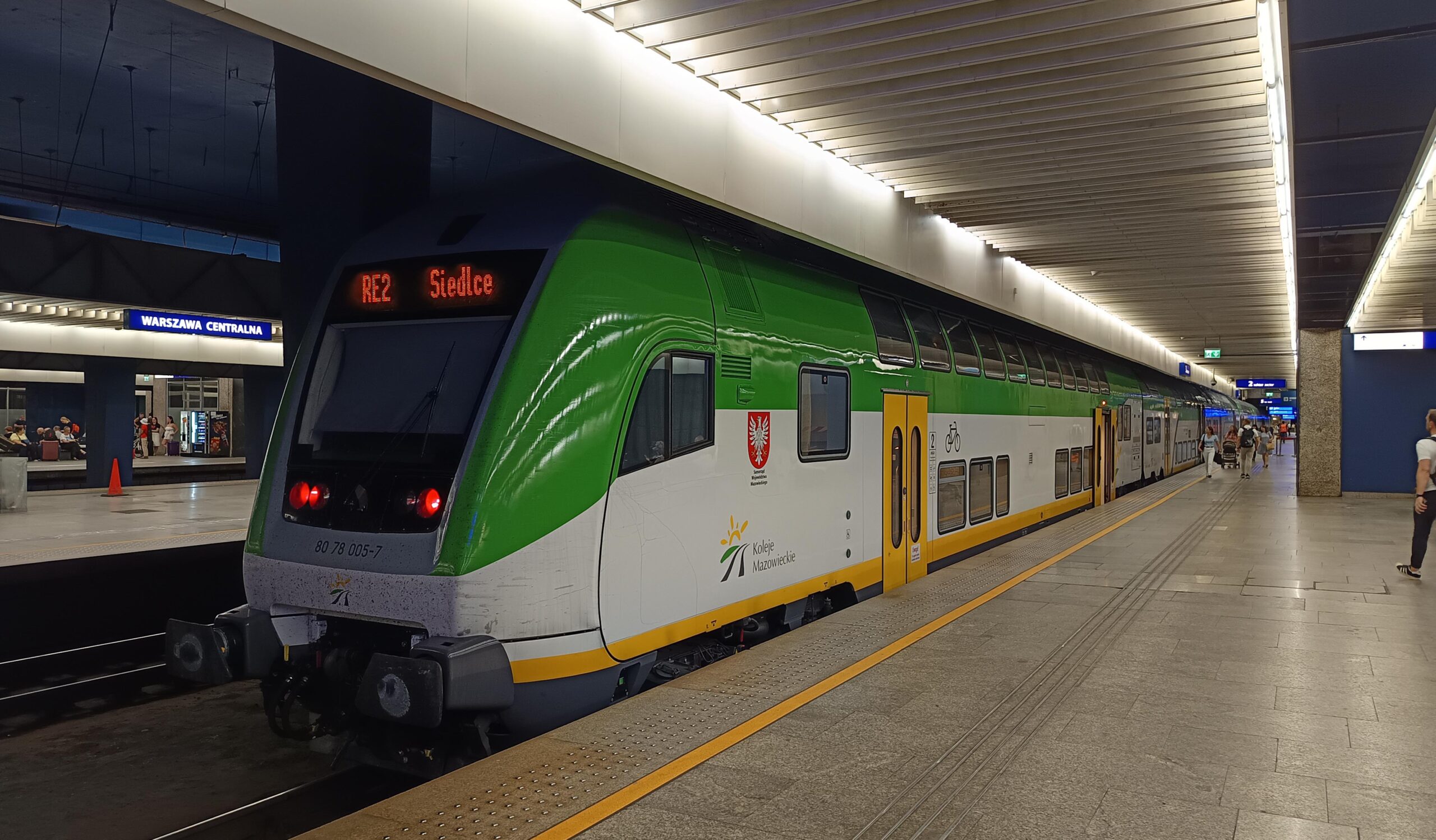 Wstrzymanie ruchu dalekobieżnego na stacji Warszawa Centralna - przypomnienie