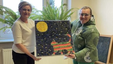 Kolorowa przestrzeń dla najmłodszych w Urzędzie Miejskim w Tłuszczu