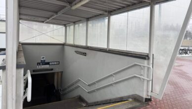 Ułatwienia dla rowerzystów pod stacją PKP Kobyłka